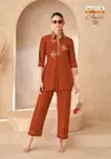 Aneri Vol 2 By Mayur Heavy Vertican Silk Co Ord Set Wholesale Shop In Surat
